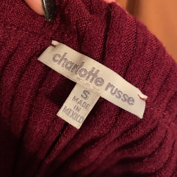 Red Off The Shoulder Dress - Picture 2 of 4